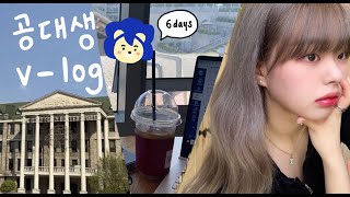 Vlog| 한양대 공대생 일상 브이로그 (과외, 팀플, 딜라이트 서울, 한강)