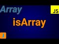 JavaScript Array.isArray