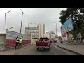 driving angola raw downtown beachfront luanda 4k