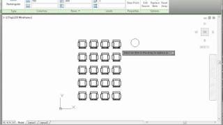 AutoCAD 2012 new feature: rectangular array