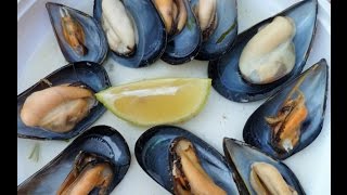 Cozze in bianco