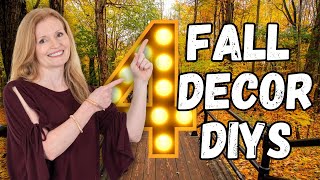 NEW DIY Decor on a Budget FULL Of RICHNESS And COLOR For Your FALL Home