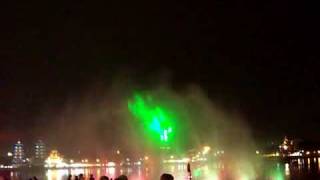 2009高雄左營萬年季-水舞秀 PART1  (2009 Kaohsiung Zuoying Wannian Folklore Festival - Light and Water Show)