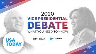 Vice Presidential Debate: Top issues to know before Pence and Harris take the stage | USA TODAY