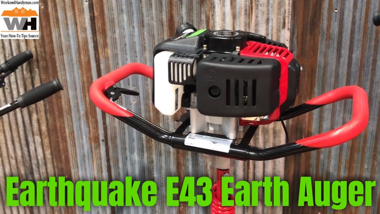 Earthquake E43 Power Earth Auger Parts