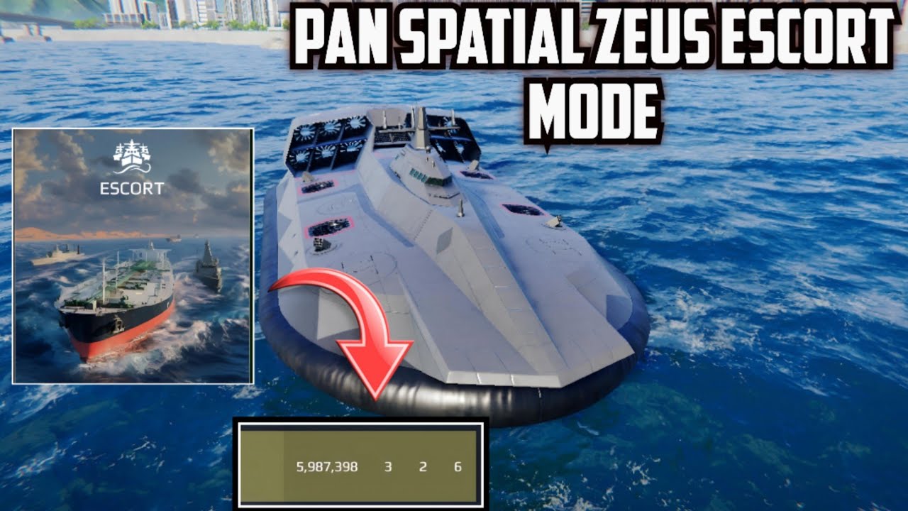 Pan Spatial Zeus 5 8 Million Damage In Escort Mode Modern Warships