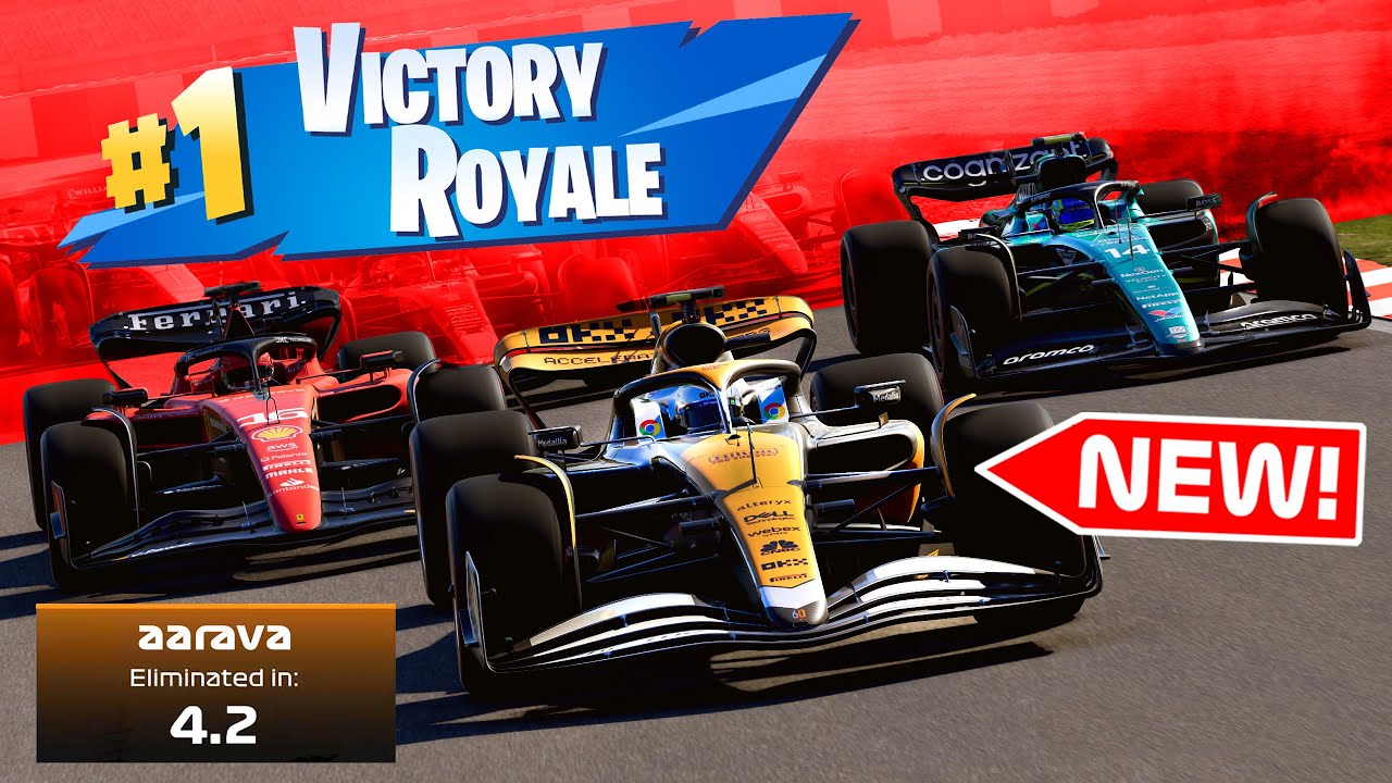 I Beat Lando Norris & WON In The NEW F1 23 Battle Royale Mode! - YouTube