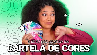 E se eu não gostar da minha cartela de cores? - TIPO4