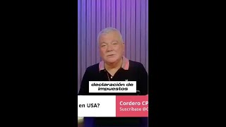 si vive en USA...Usted Viene Obligado A Presentar Una Declaración de impuestos