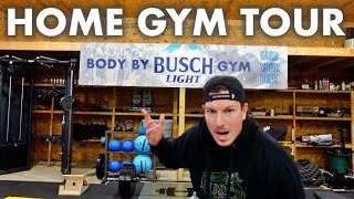 Body By Busch Gym Tour! | 3 Home Gym Tips