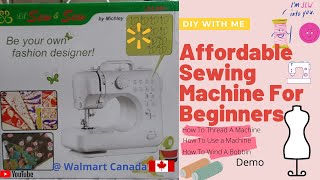 Lil Sew \u0026 Sew By Michley LSS 505+ || Affordable Sewing Machine For Beginners