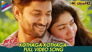 Kothaga Kothaga Full Video Song 4K | MCA Video Songs | Nani | Sai Pallavi | DSP | Telugu FilmNagar
