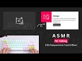 ASMR Programming - CSS Responsive Cards Hover Effect  - No Talking