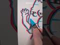 How to Draw Glitch Art! 😍 | Easy Tutorial #shorts #art #drawing