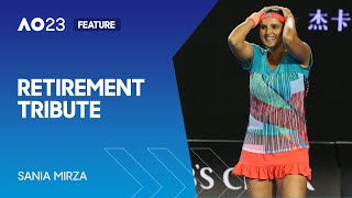 Sania Mirza Retirement Tribute | Australian Open 2023
