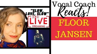 LIVE REACTION "Slow, Love, Slow" (LIVE) - Floor Jansen FIRST LISTEN!
