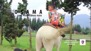 Aksi Osama sang penunggang kuda cilik dari Dieng