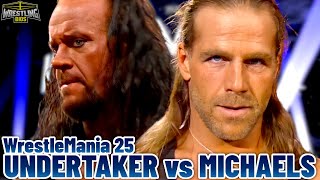 The Story of Undertaker vs Shawn Michaels at WrestleMania 25