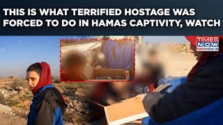 Scared Israel Hostage Was Forced To Do This In Hamas Captivity? Terror Group’s Shocking Video| Watch