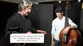 DIY Recording Tips: 8. Acoustic Bass - Choosing & Positioning Microphones to Fine-Tune Your Sound