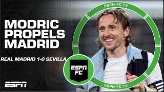 Luka Modric’s STUNNER lifts Real Madrid over Sevilla [FULL REACTION] | ESPN FC