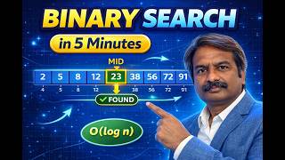 Binary Search Algorithm Explained (Step-by-Step) | Data Structures & Algorithms