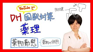 【薬理】DH国試対策【2022年 No.5】【薬物動態、薬物の併用】