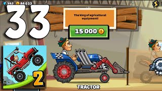 Hill Climb Racing 2 - Tractor Unlocked - Gameplay Walkthrough Part 33 (Android, iOS)