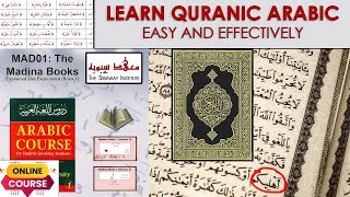 ARABIC MORPHOLOGY, GRAMMAR and QURANIC LINGUISTICS