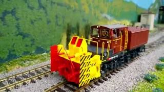 HO Scale  Roco Beilhack Rotary Snow Blower of the SBB (Digital Sound) (Link to Buy in Description)