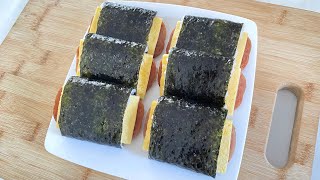 김밥을 이렇게 한번 싸보세요! 정말 세상 쉽고 맛있어서 도시락으로 매일 싸요! Super Easy and Delicious Kimbap Recipe!