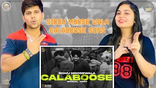 Calaboose | Sidhu Moose Wala | Snappy | Moosetape | Husband Wife Reaction