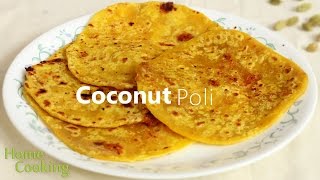 Coconut Poli | Sweet Recipes