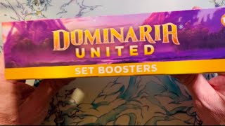 Dominaria United set booster box opening