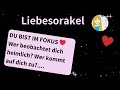 DU BIST IM FOKUS ❤️Wer beobachtet dich heimlich? Wer kommt auf dich zu?....#Tarot #liebesorakel