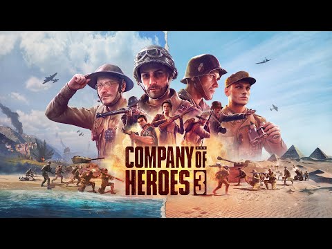 Company Of Heroes 3 Pre alpha Preview — первый запуск)