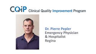 CQIP QIck Talks Cohort 3 – Dr. Pierre Pepler