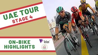 UAE Tour 2020: Stage 4 On-Bike Highlights