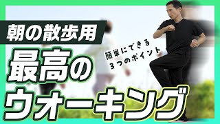 【朝の散歩専用】調子が良くなる歩行をする為の３つのエクササイズ（園部式歩行改善メソッド）