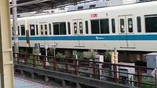 小田急8000形8061F編成+8000形8261F編成藤沢駅発車