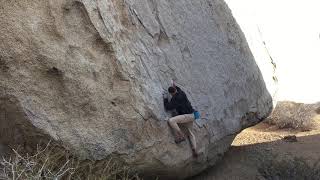 Southwest Arête (5.9+) Grandma Peabody, Buttermilk’s, Bishop CA