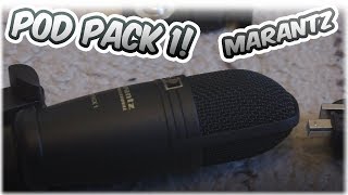 Unboxing Marantz Pod Pack 1 Professional Microphone sound test + VOICE REVEAL (SPECIAL VIDEO!)