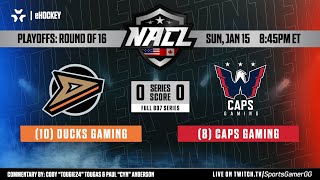 NACL Winter '23 Playoff HIGHLIGHTS | Ducks Gaming vs. Caps Gaming - NHL 23 EASHL 6s Gameplay