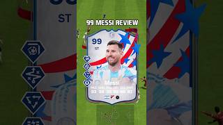 99 Messi Review in EA FC 24 #shorts #short #fc24 #eafc24 #messi #copaamerica #argentina #fcbarcelona