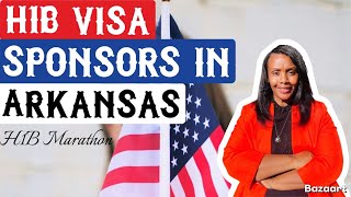 ARKANSAS SCHOOLS THAT SPONSOR H1B VISA!! H1B MARATHON 2025!!