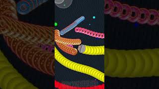 Cacing Terbesar Superhero Karakter Robocop || Slither Snake io #shorts #94717