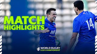 Some INCREDIBLE French Rugby 🤯 | France v Wales Highlights | World Rugby U20 Championship