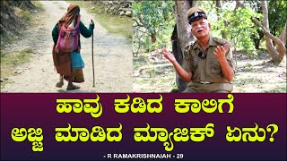 ಹಾವು ಕಡಿದ ಕಾಲಿಗೆ ಅಜ್ಜಿ ಮಾಡಿದ ಮ್ಯಾಜಿಕ್ ಏನು? Snake Bite  Old Lady Magic | Chitraloka Ramakrishnaiah 29