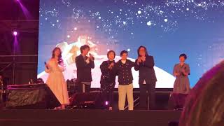 2018/12/23 新北市歡樂耶誕城 經典歌曲演唱會 曹雅雯 、許富凱、曾心梅、施文彬、文夏、文香 大合唱媽媽請你也保重