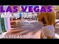 Las Vegas Strip Walking Tour 8/10/24 4:40 PM